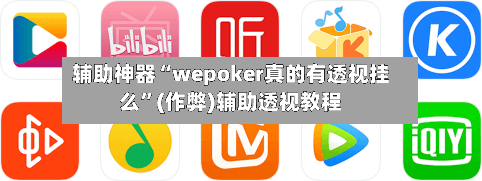 辅助神器“wepoker真的有透视挂么”(作弊)辅助透视教程-第1张图片