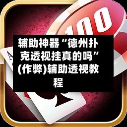 辅助神器“德州扑克透视挂真的吗”(作弊)辅助透视教程-第3张图片