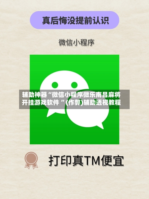 辅助神器“微信小程序微乐南昌麻将开挂游戏软件 ”(作弊)辅助透视教程-第2张图片